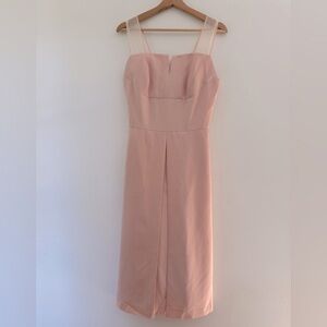 3.1 Phillip Lim Blush Pink Midi Dress size 4 Wedding Bridesmaid Cocktail Dress